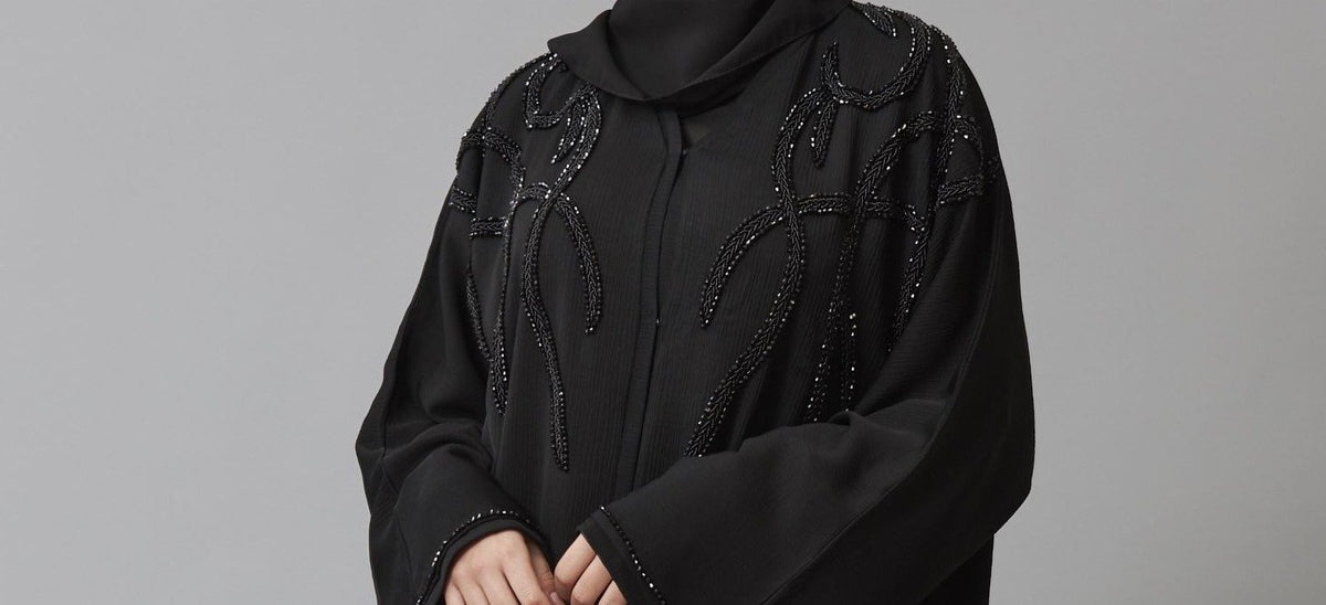 Beads on sale work abaya