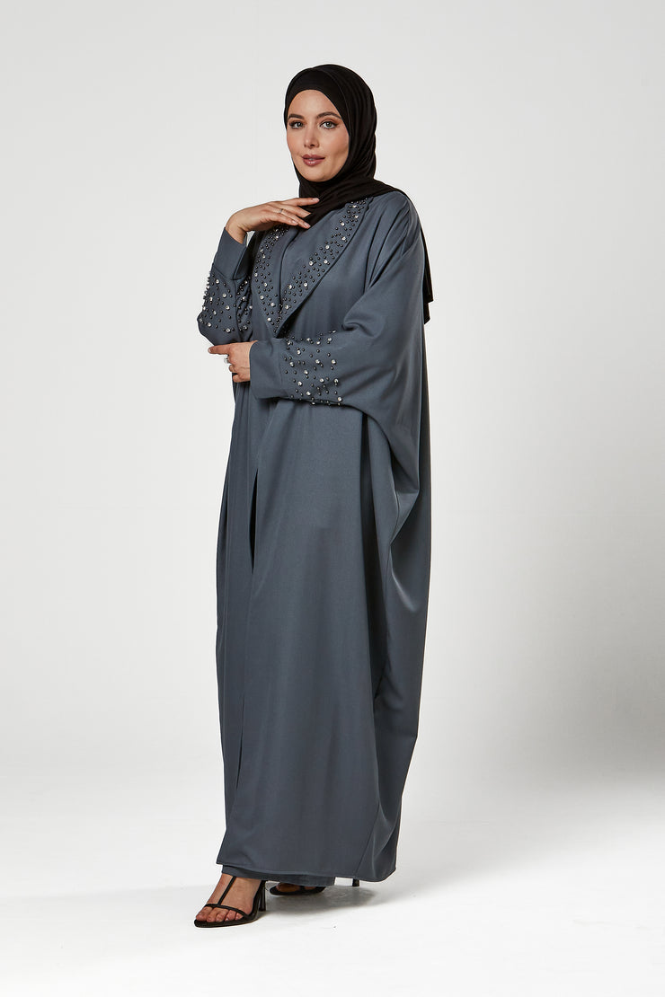 3pc Abaya Trouser Set