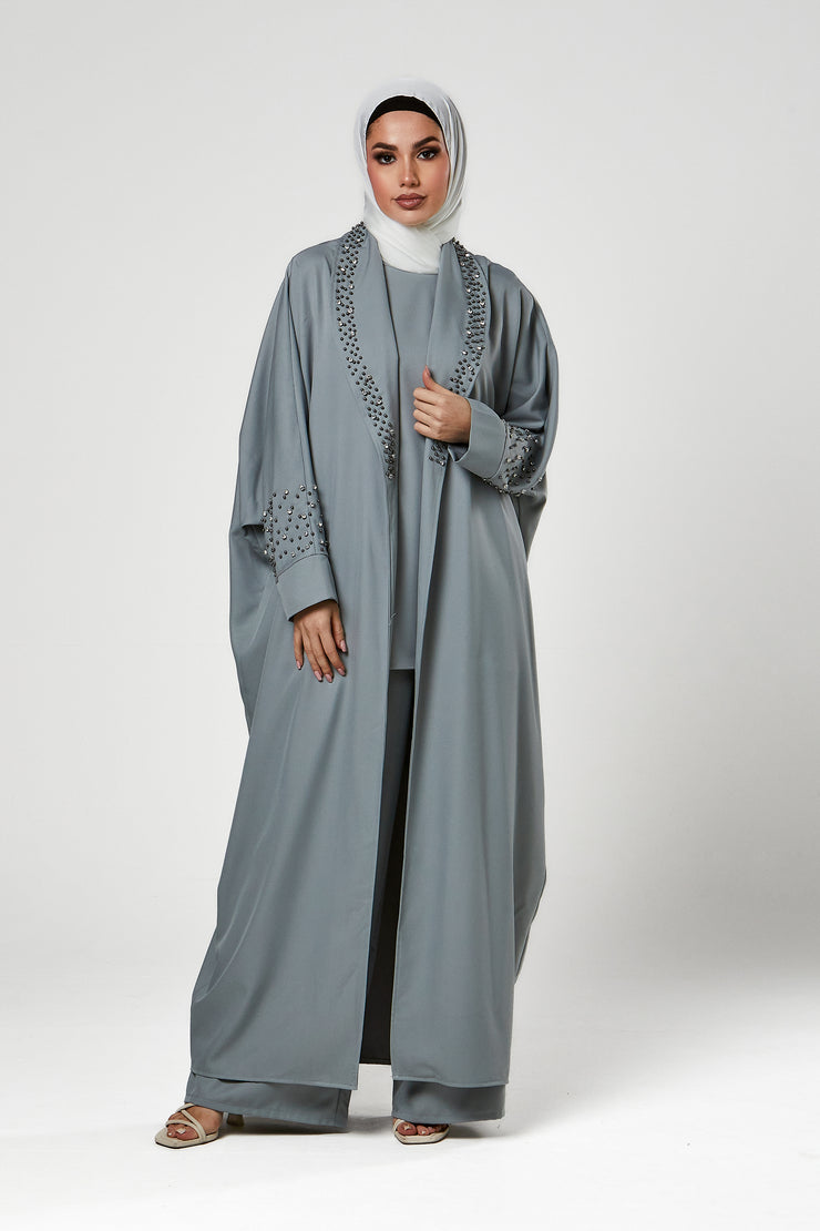 3pc Abaya Trouser Set