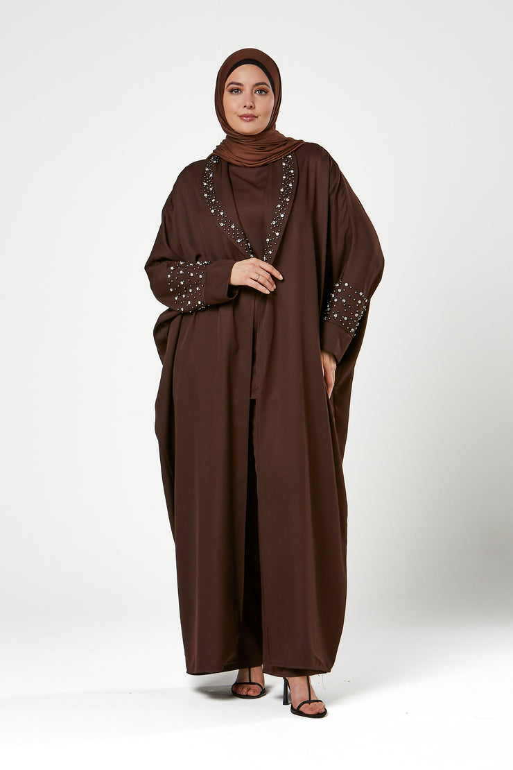 3pc Abaya Trouser Set