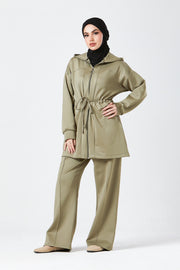 Sage Urban Modest Hoodie Set