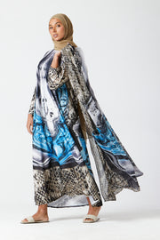 Blue Dahlia Kaftan