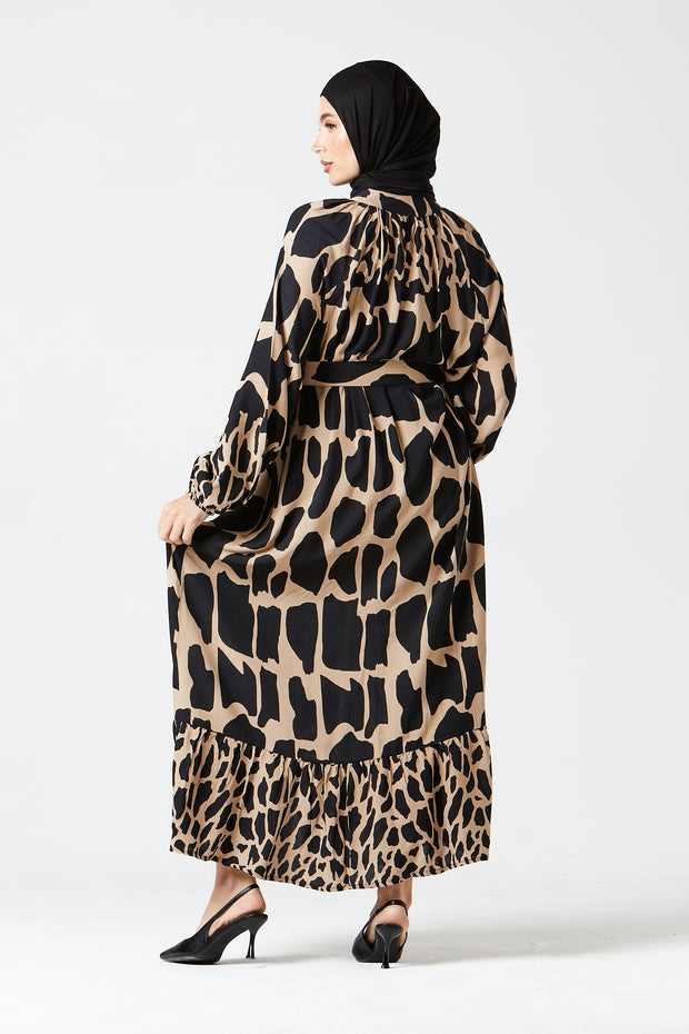 Giraffe Print Maxi