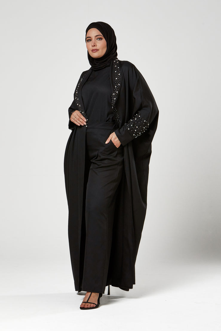 3pc Abaya Trouser Set