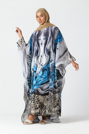 Blue Dahlia Kaftan