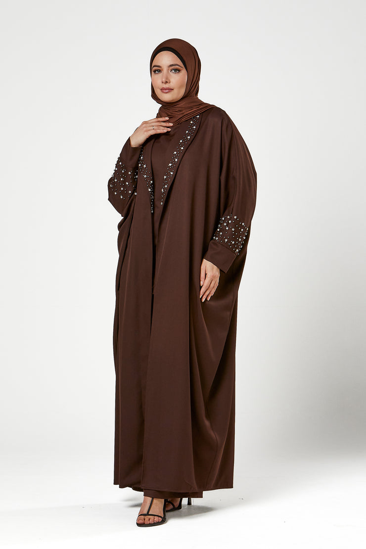 3pc Abaya Trouser Set