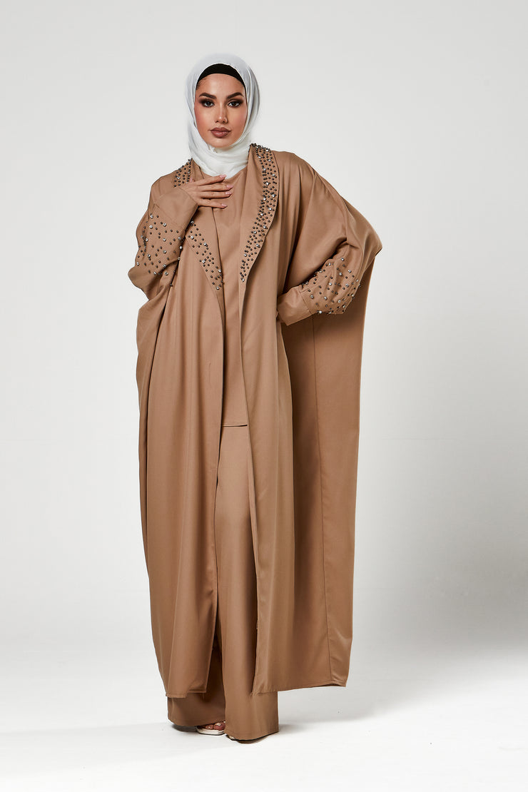 3pc Abaya Trouser Set