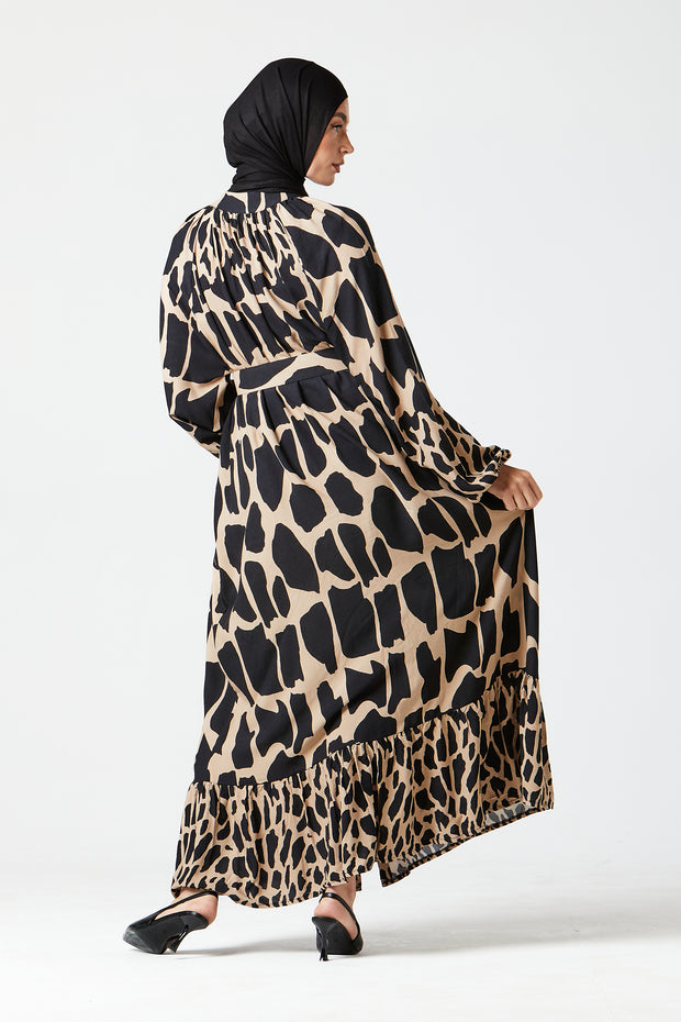 Giraffe Print Maxi