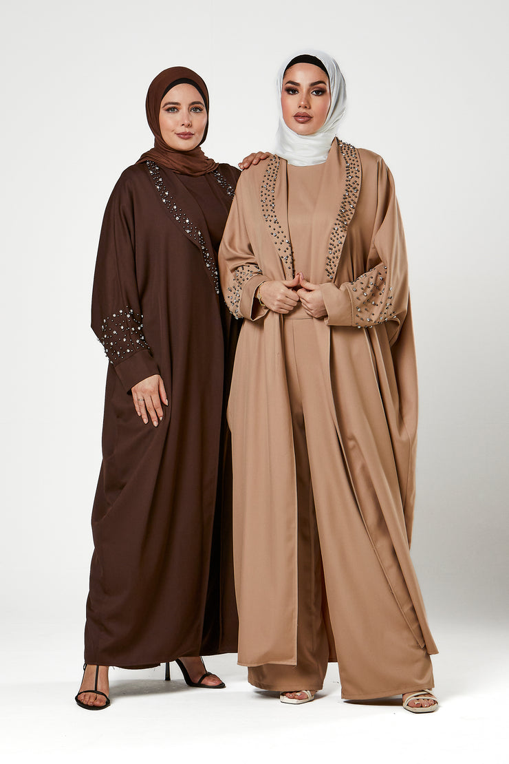 3pc Abaya Trouser Set