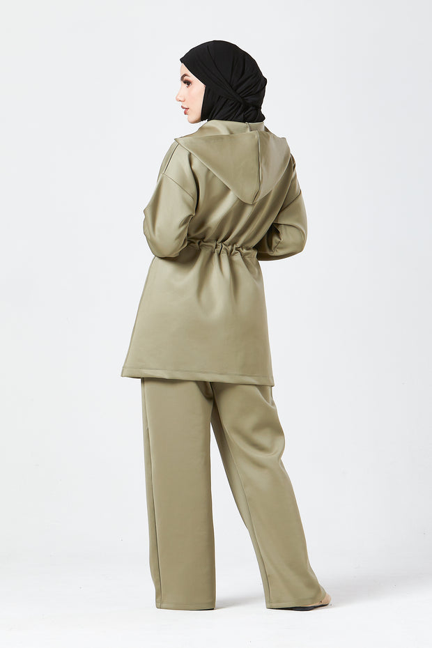 Sage Urban Modest Hoodie Set