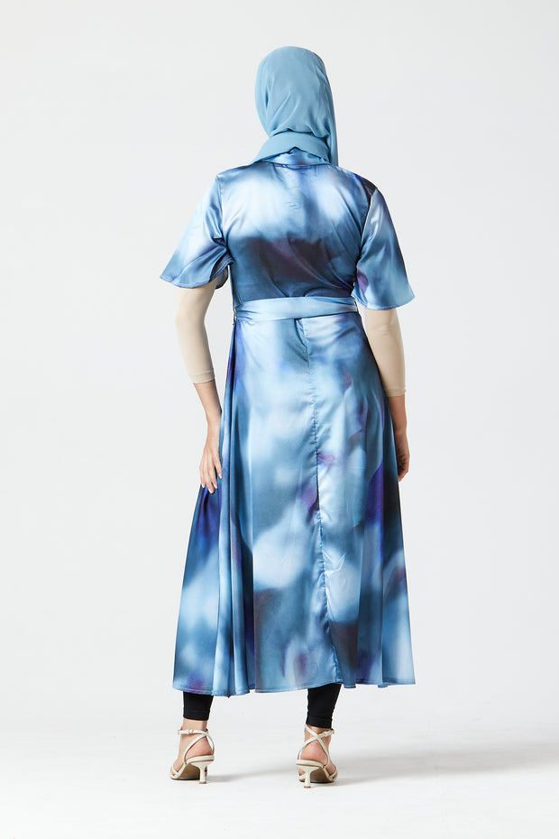 Blue Haze Midi Dress
