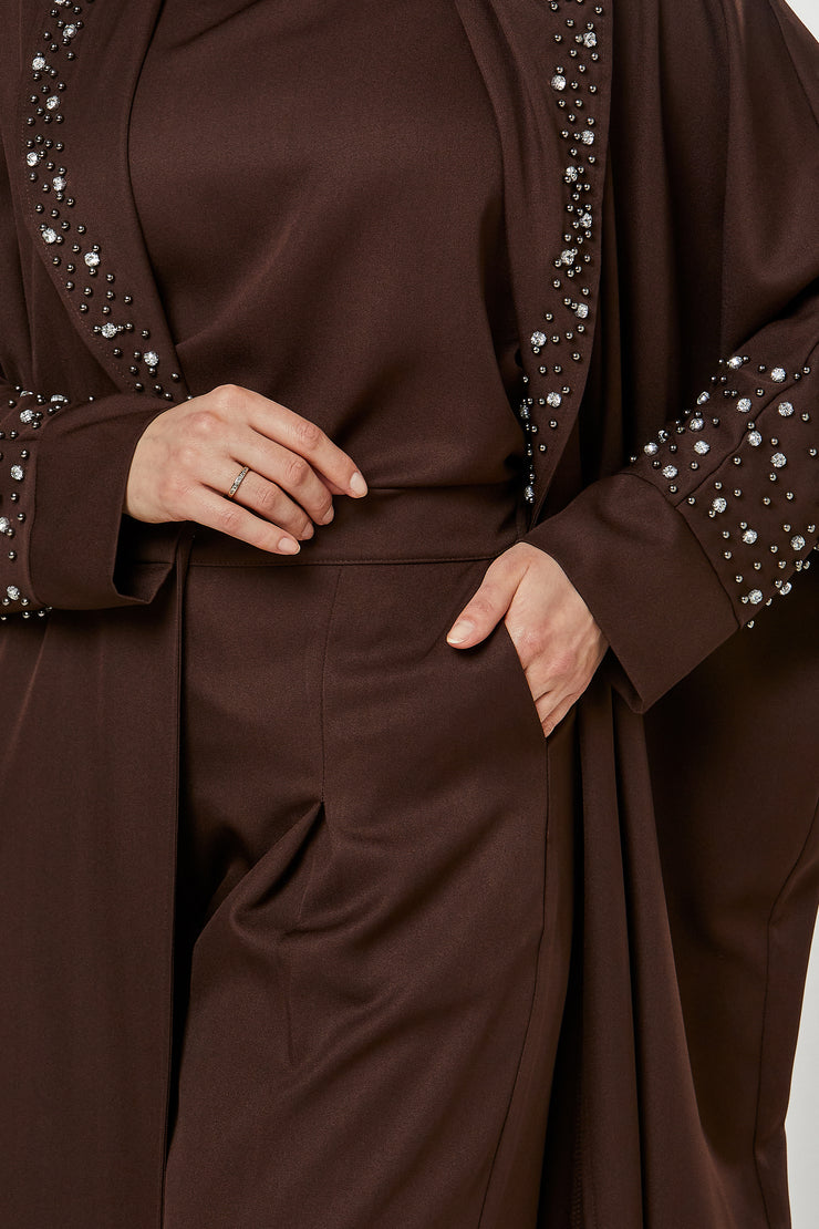 3pc Abaya Trouser Set