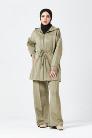 Sage Urban Modest Hoodie Set