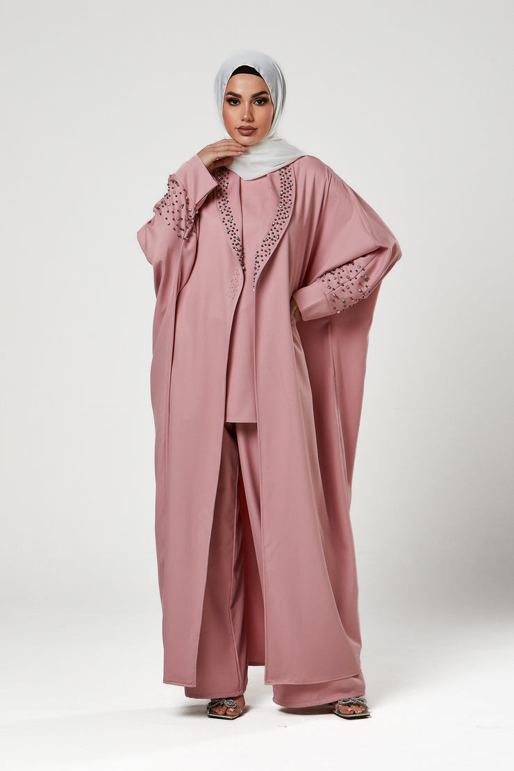 3pc Abaya Trouser Set