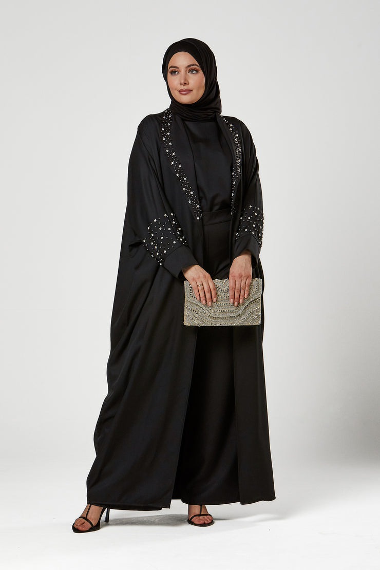 3pc Abaya Trouser Set