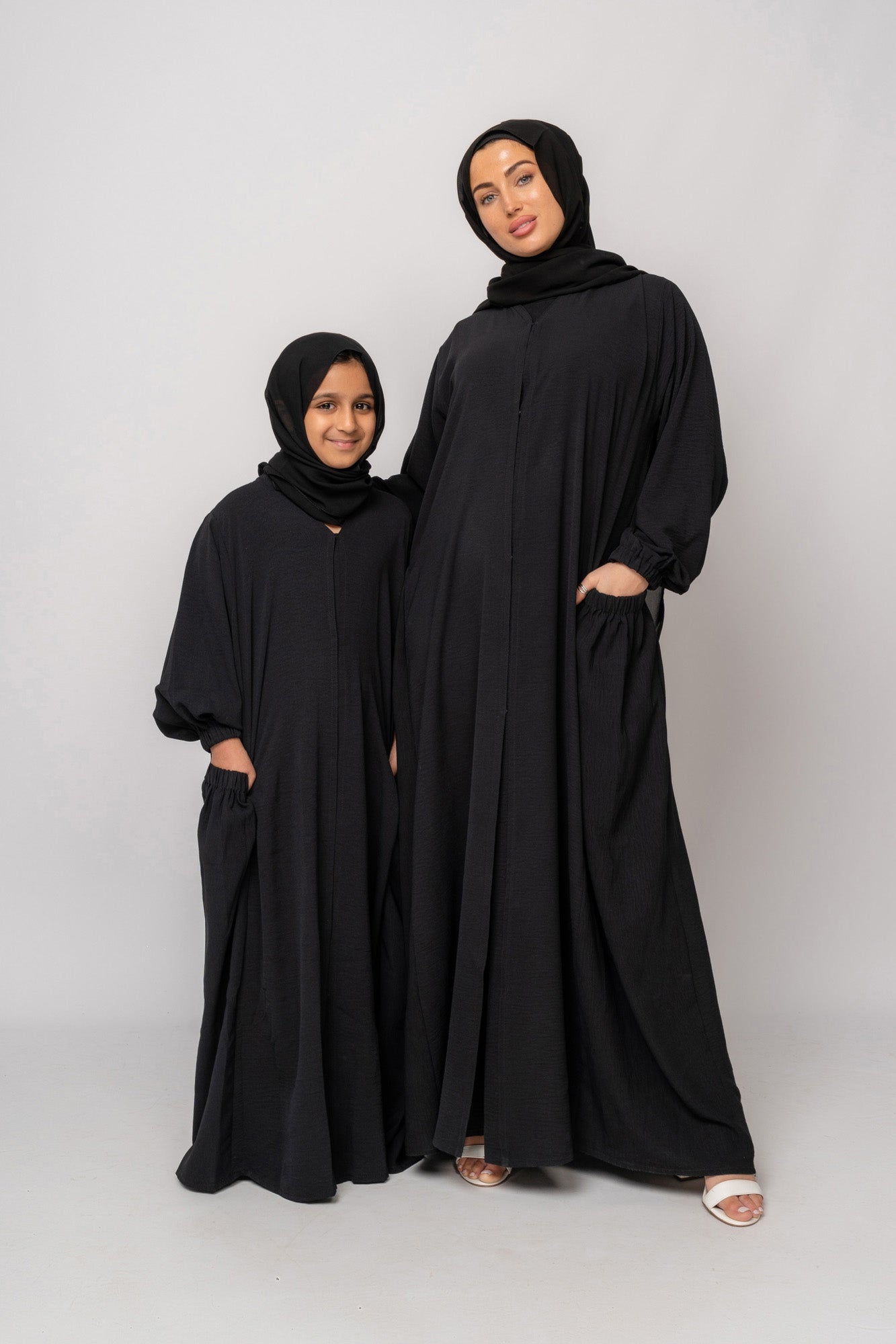 Girls sale black abaya