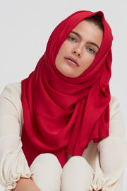 Silky Crinkle Chiffon Hijab