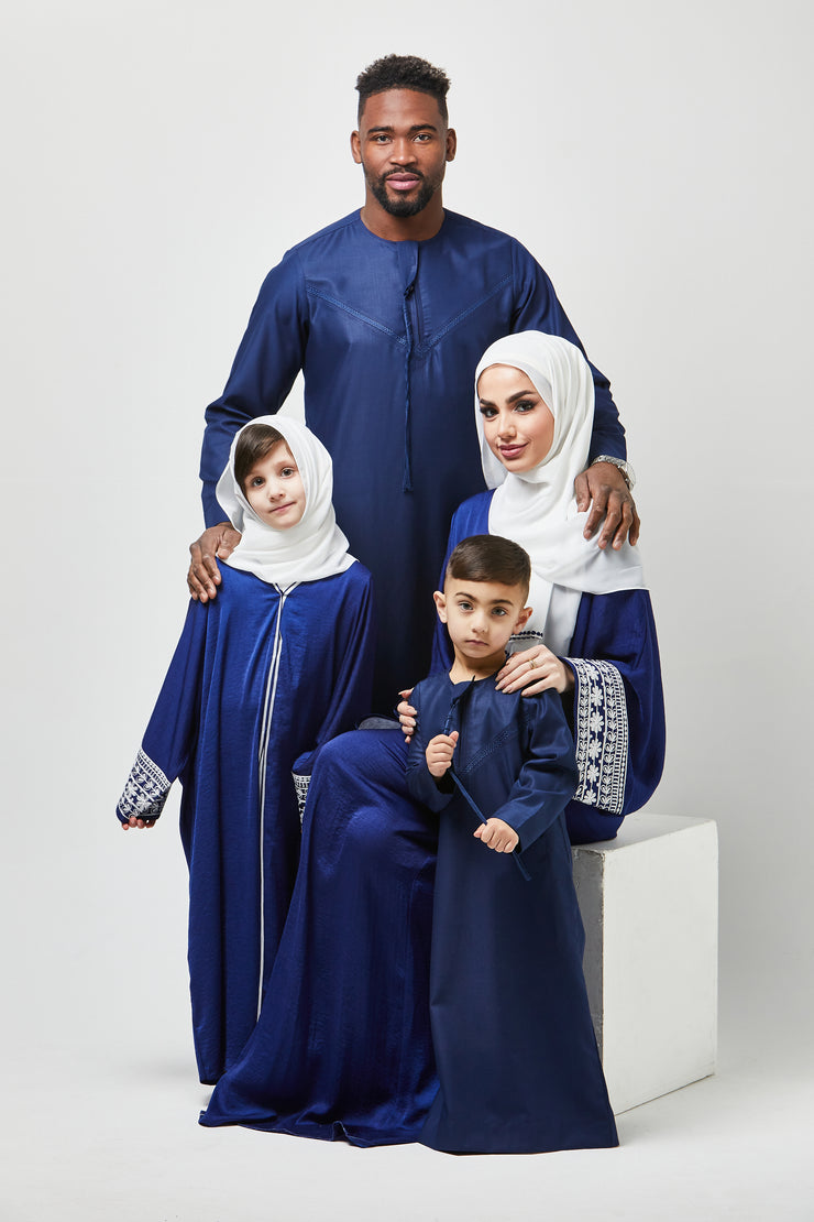 Kids Thobe Navy – PardaParadise