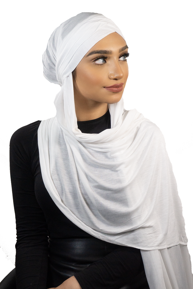 Jersey Pleated Hijab