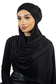 Jersey Pleated Hijab