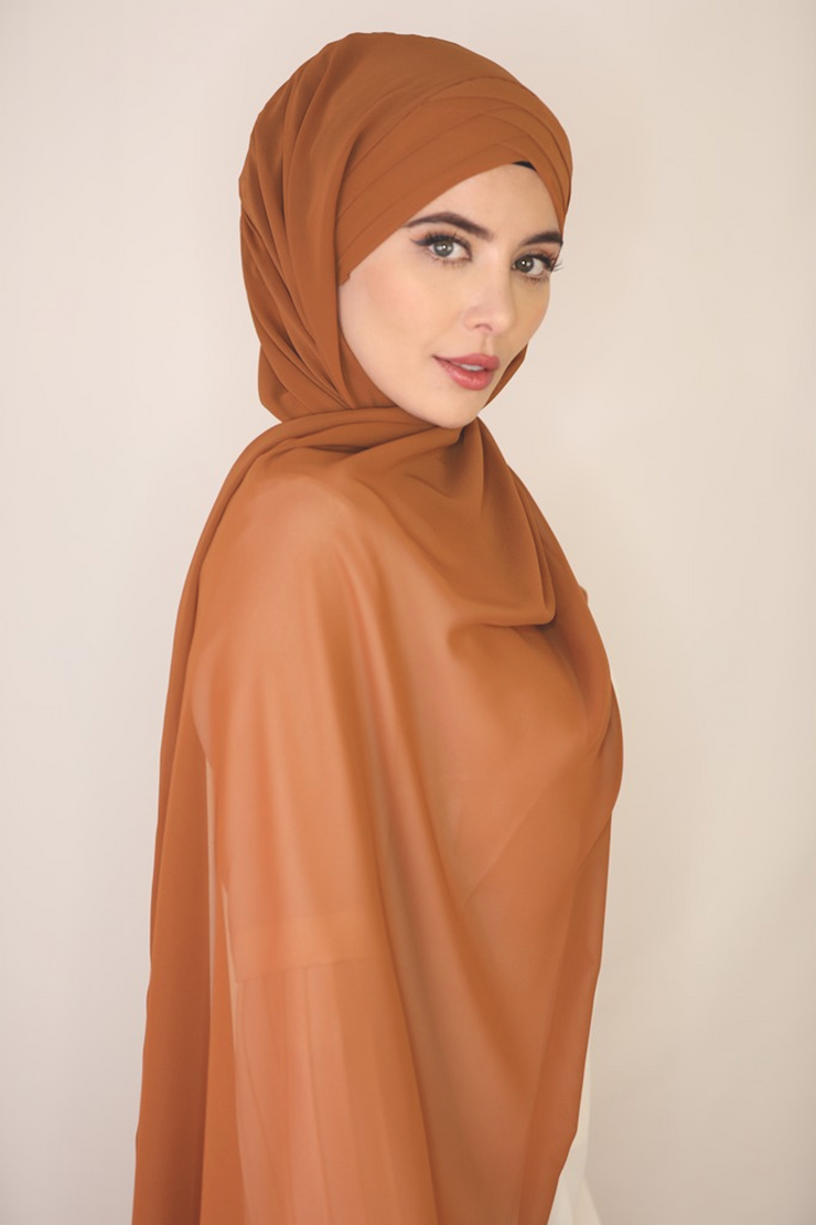 Chiffon Pleated Hijab